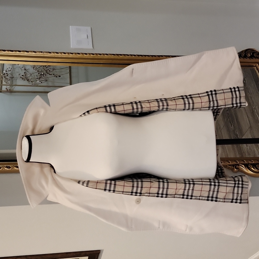 Authentic Burberry Wool Blazer Jacket - image 1